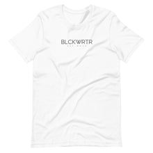 Load image into Gallery viewer, Blckwrtr est.mmxx Tee - White
